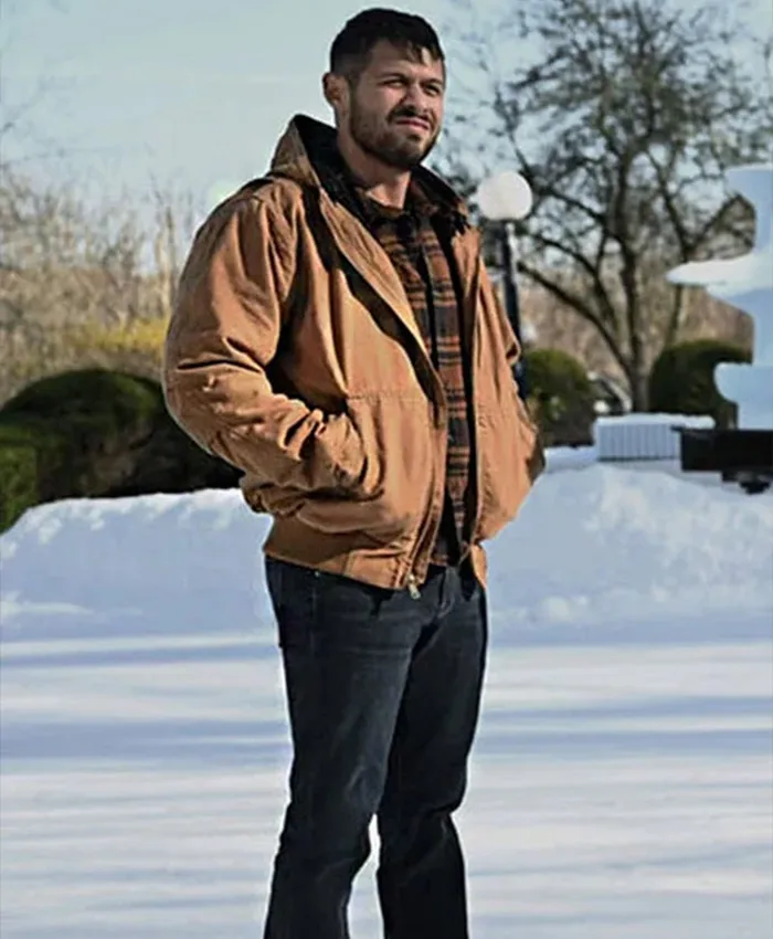 Poker Face David Castañeda Hooded Bomber Jacket Poker Face David Castañeda Hooded Bomber Jacket