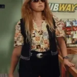 Poker Face S01 Charlie Cale Black Vest