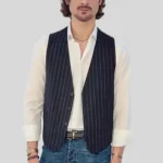 Poor Things Jack Hudson Stripped Vest