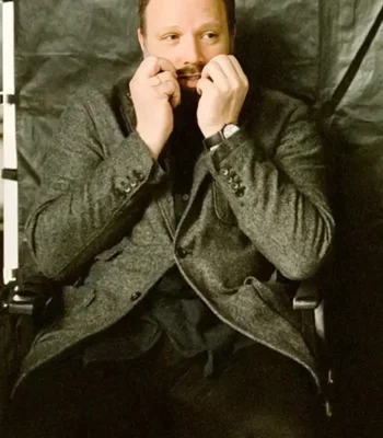 Poor Things Yorgos Lanthimos Grey Wool Coat