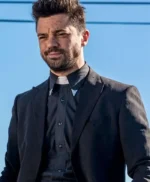 Preacher Dominic Cooper Black Blazer Coat