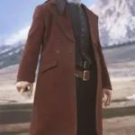 Preacher Pale Rider Brown Cotton Coat