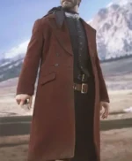 Preacher Pale Rider Brown Cotton Coat