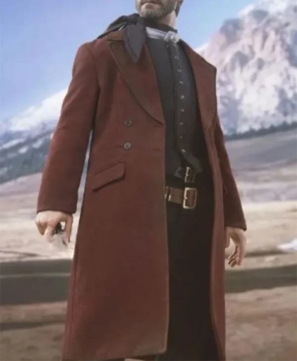 Preacher Pale Rider Brown Cotton Coat