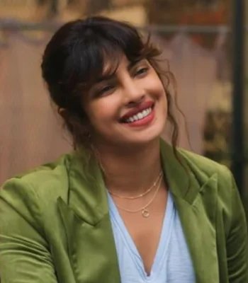 Priyanka Chopra Jonas Love Again Green Blazer