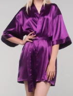 Purple Kimono Robe