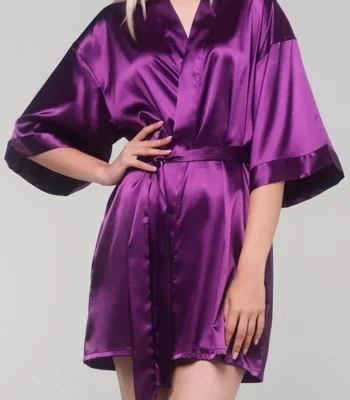 Purple Kimono Robe