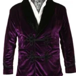 Purple Smoking Jacket