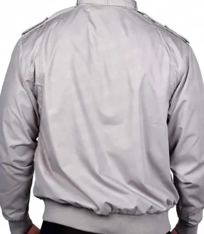 Quantum Leap Dr. Ben Song Grey Bomber Jacket