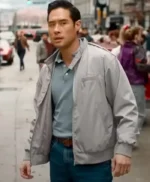 Quantum Leap Dr. Ben Song Grey Bomber Jacket