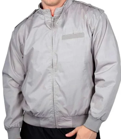 Quantum Leap Dr. Ben Song Grey Bomber Jacket