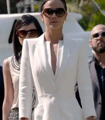 Queen of The South Alice Braga Viscose Lining Coat