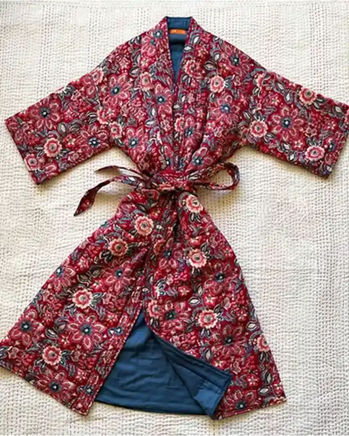 Quilted Kimono Robe Quilted Kimono Robe