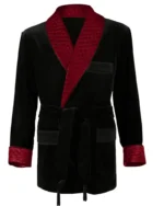 Quilted Smoking Jacket