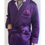 Quilted Smoking Jacket