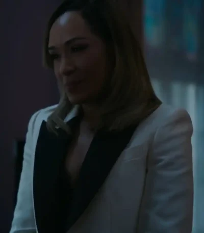 Harlem S02 Grace Byers White Blazer