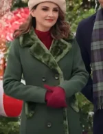 Rachael Leigh Cook Rescuing Christmas 2023 Trench Coat