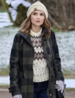 Rachael Leigh Cook Rescuing Christmas 2023 Long Coat