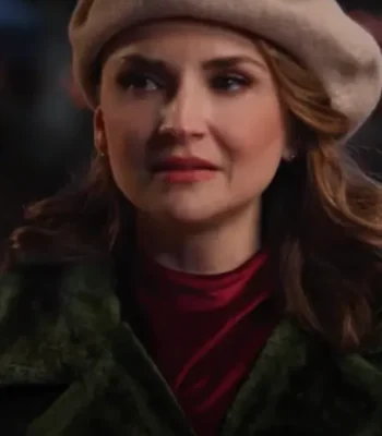 Rachael Leigh Cook Rescuing Christmas 2023 Trench Coat