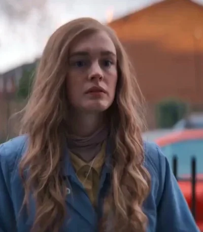 Rachel 2023 Everyone Else Burns Blue Jacket