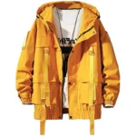 Rae Swift Hip Hop Yellow Cotton Jacket
