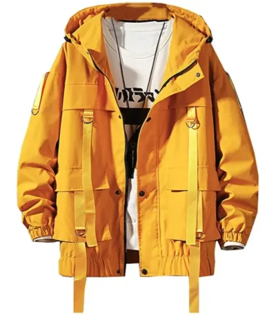 Rae Swift Hip Hop Yellow Cotton Jacket