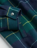 Raul’s Elite S07 Green Plaid Bomber Jacket