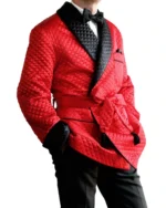 Quilted Smoking Jacket