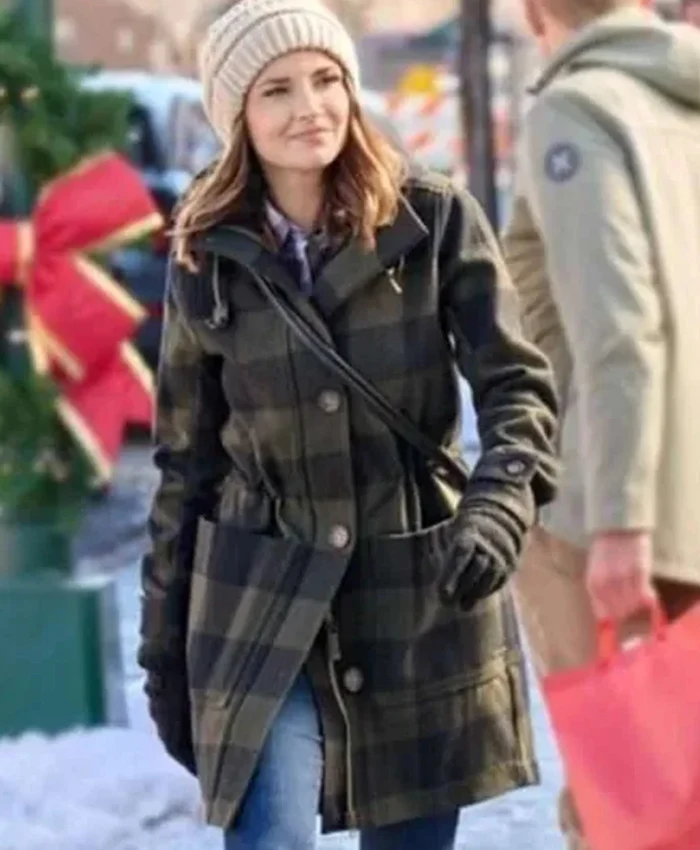 Rescuing Christmas 2023 Rachael Leigh Cook Grey Long Coat Rescuing Christmas 2023 Rachael Leigh Cook Grey Long Coat