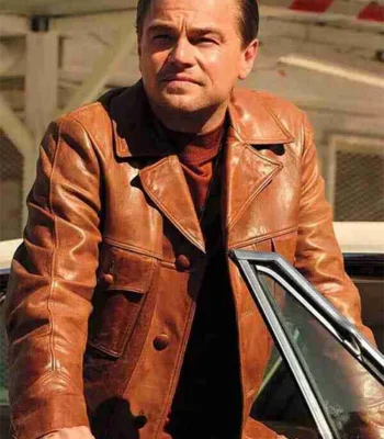 Rick Dalton Once Upon a Time in Hollywood Leather Jacket