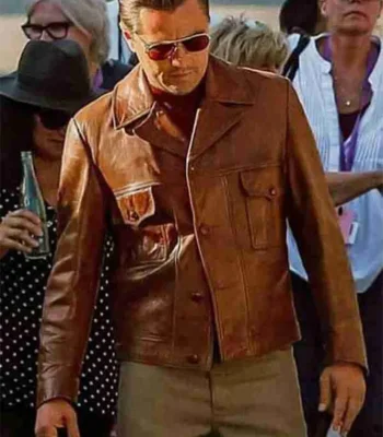 Rick Dalton Once Upon a Time in Hollywood Leather Jacket