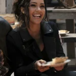 Riley Davis MacGyver Biker Black Jacket