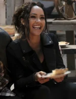 Riley Davis MacGyver Biker Black Jacket