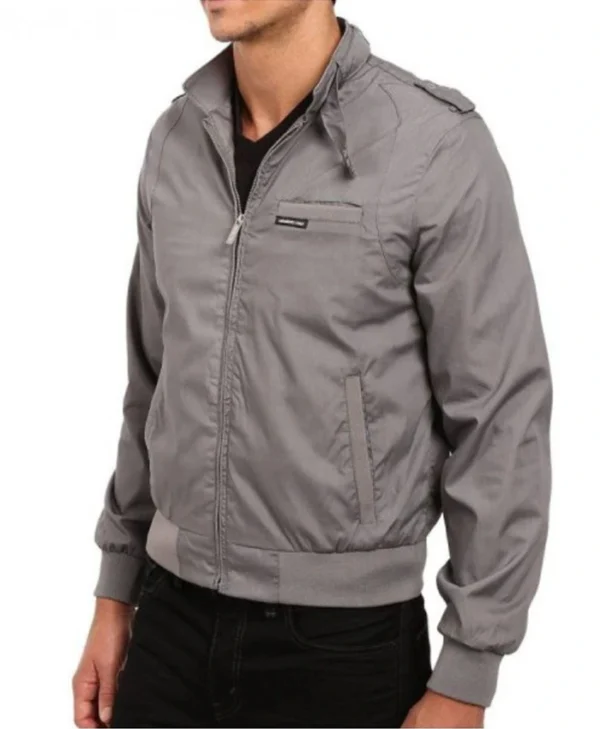 Rob Delaney DeadPool 2 Grey Bomber Jacket