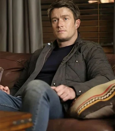 Robert Buckley iZombie Quilted Jacket