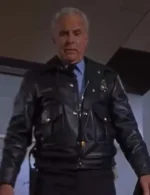Robert Conrad Jingle All the Way Black Leather Jacket