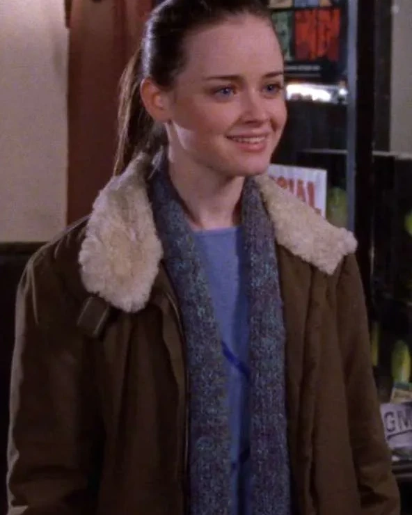 Rory Gilmore Gilmore Girls Brown Cotton Jacket Rory Gilmore Gilmore Girls Brown Cotton Jacket