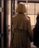Rosamund Pike I Care a Lot Tan Brown Long Trench Coat