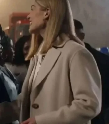 Rosamund Pike Now You See Me 3 Beige Trench Coat