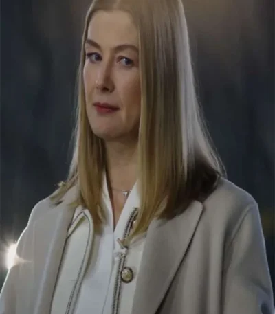 Rosamund Pike Now You See Me 3 Beige Trench Coat