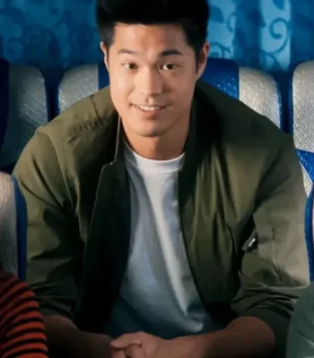 Ross Butler Love In Taipei 2023 Green Bomber Jacket