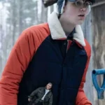 Rufus Whedon Locke & Key Navy Blue Puffer Jacket