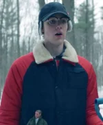 Rufus Whedon Locke & Key Navy Blue Puffer Jacket