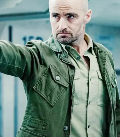 Russ Bain Lift Green Cotton Jacket