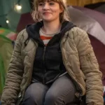 Ruth Madeley Doctor Who S02 Green Quilted Jacket