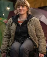 Ruth Madeley Doctor Who S02 Green Quilted Jacket