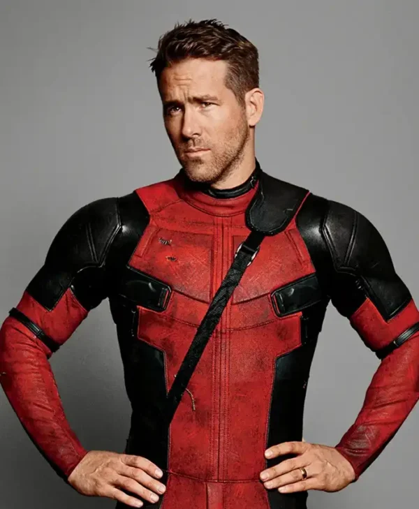Ryan Reynolds Deadpool Red Suit
