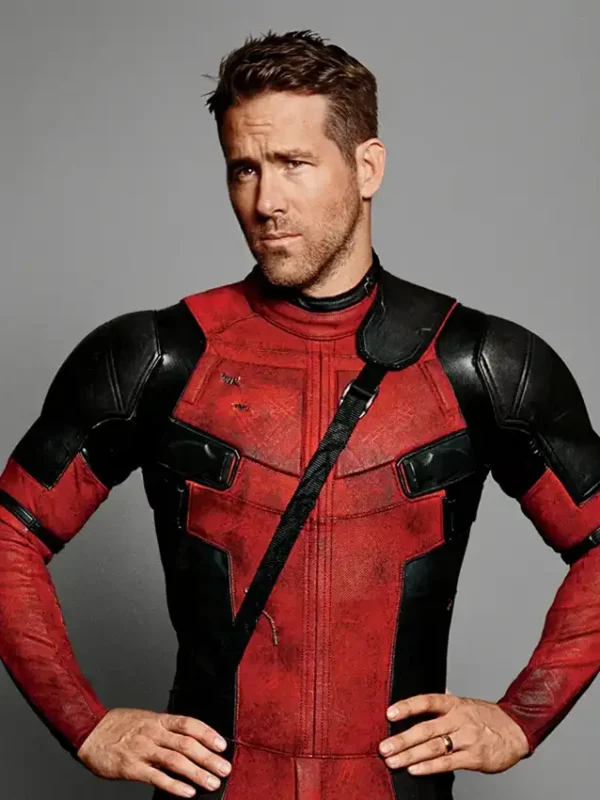 Ryan Reynolds Deadpool Red Suit