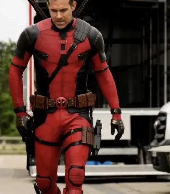 Ryan Reynolds Deadpool Red Suit