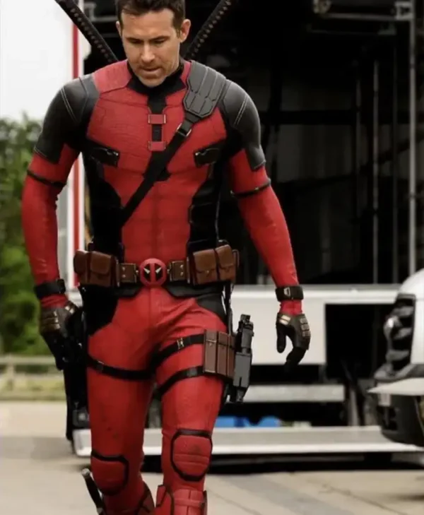 Ryan Reynolds Deadpool Red Suit